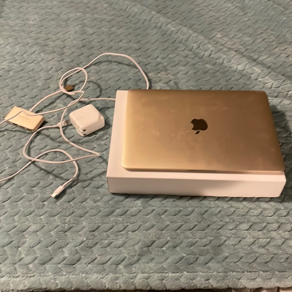 Gold MacBook 12in Notebook (early 2016)